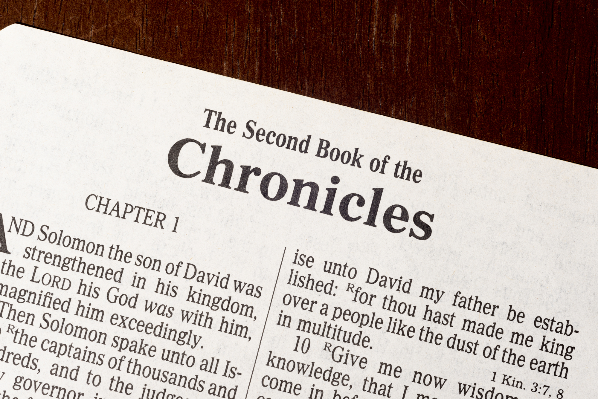 The Book of Second Chronicles! Part 1