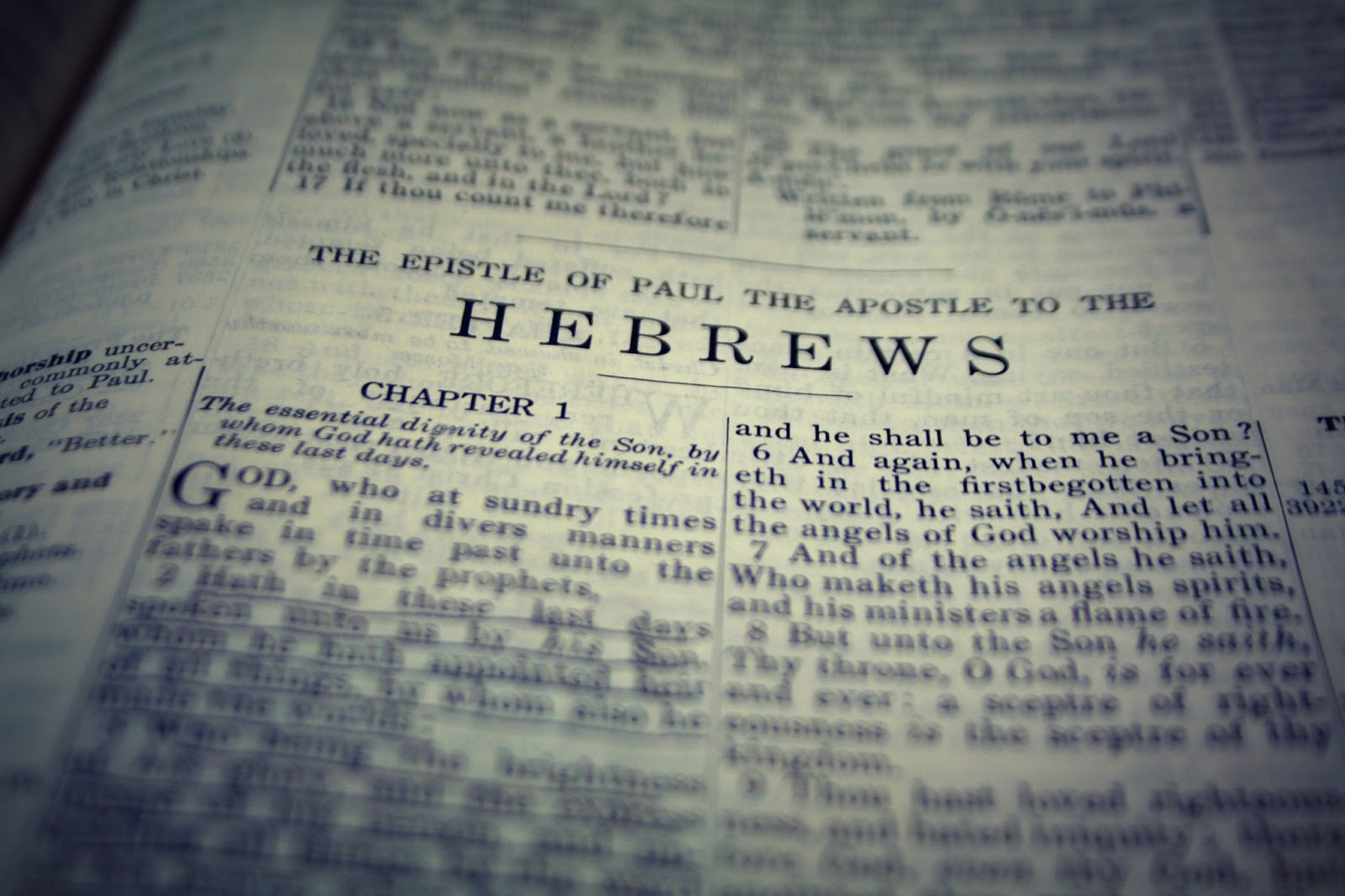 Hebrews Part 1 Image