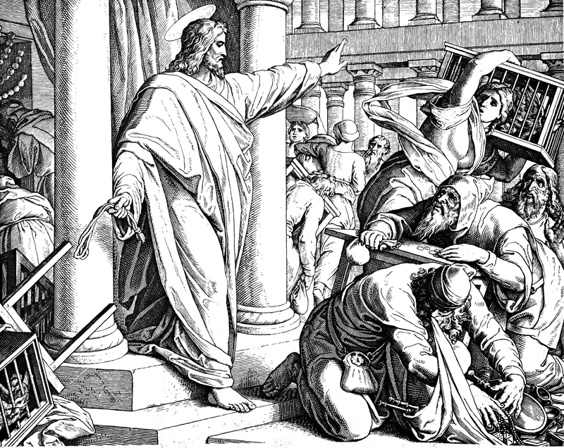 When Jesus comes into the Temple! Image